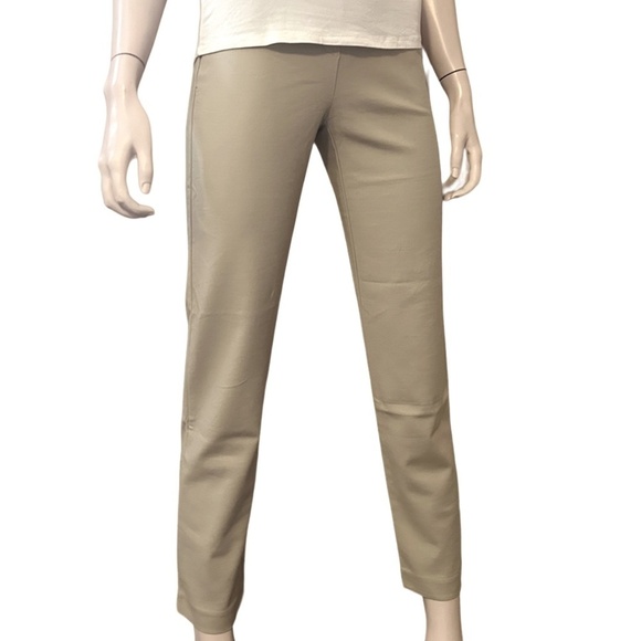 J. Jill Cigarette Pant Cashew Classic Pull On Slim Ankle Length Rayon Blend - Picture 2 of 13